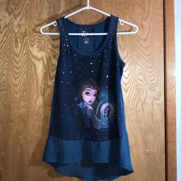 HOST PICK Disney Art of Belle Flowy Tank